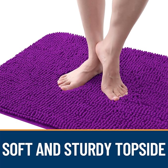 OLANLY Dog Door Mat for Muddy Paws 54x32, Absorbs Moisture and Dirt, Absorbent - Image 4