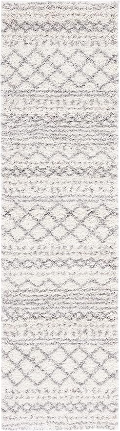 SAFAVIEH Arizona Shag Collection Runner Rug - Image 2
