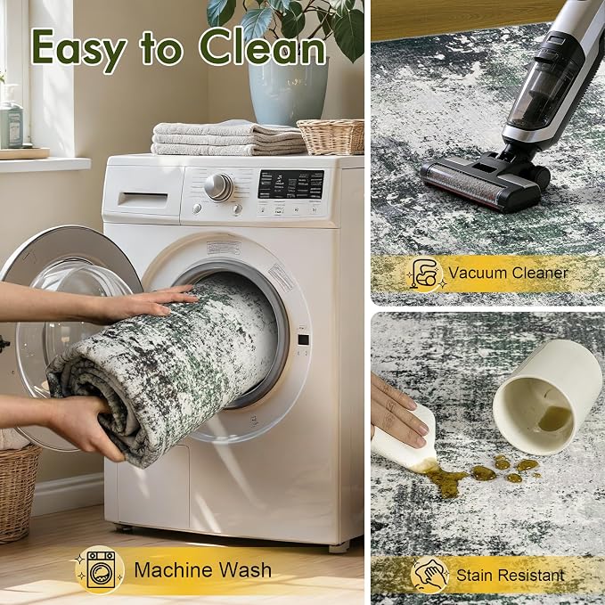9x12 Ft Extra Large Washable Area Rugs - Image 7