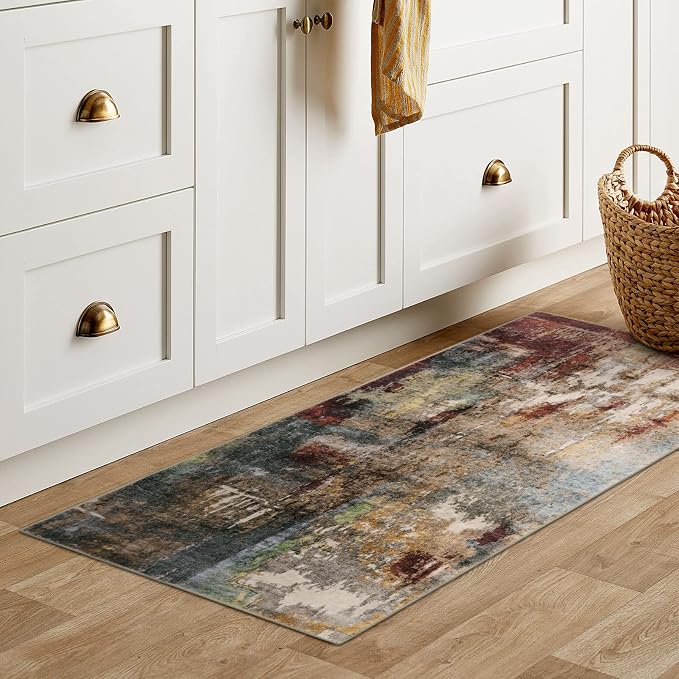 Lahome Kitchen Rugs, 2x4 Washable Rug - Image 2