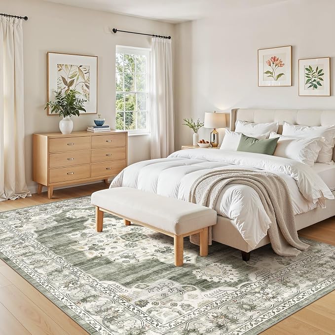 9x12 Washable Area Rug - Image 6