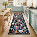Runner Rug for Entryway: 2.6x8 Kitchen Rugs Non Slip Washable Ultra-Thin Soft by PLHXFRSoftAreaRugs