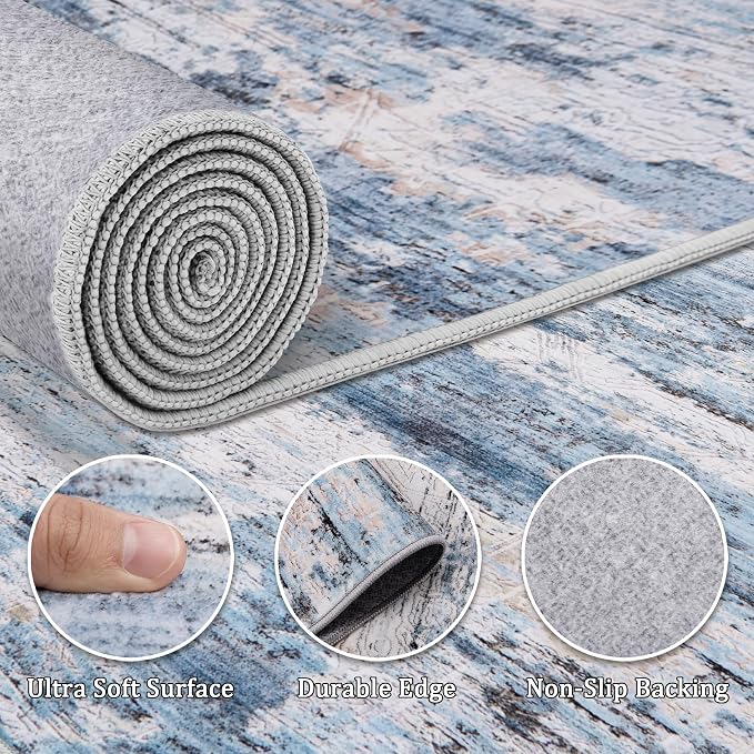 6x9 Area Rug Living Room Rugs - Image 6
