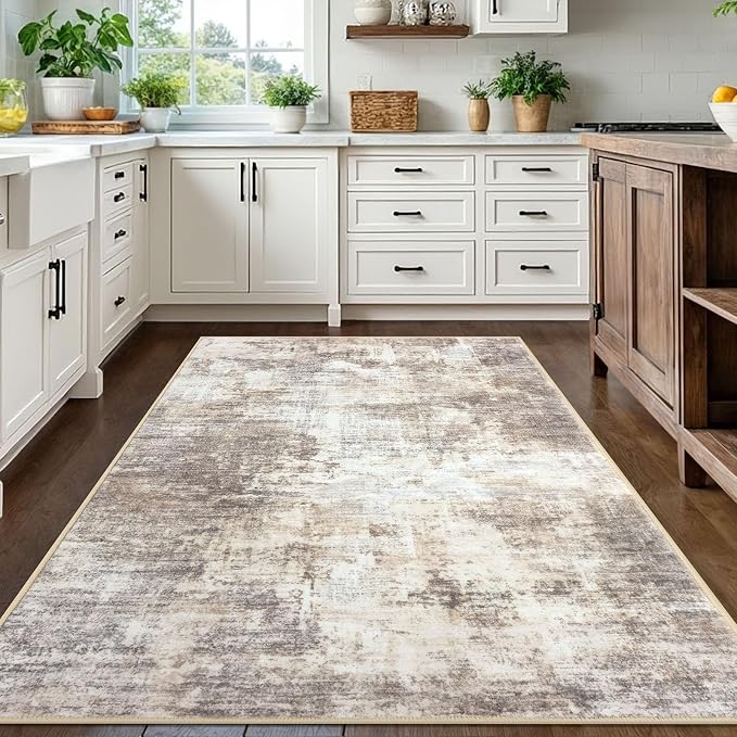 IOHOUZE Abstract Area Rugs 5x7 Ft Washable Rugs - Image 3