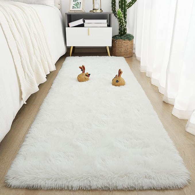 Tepook Soft Runner Rugs for Bedroom 2x6 ft by Tepook