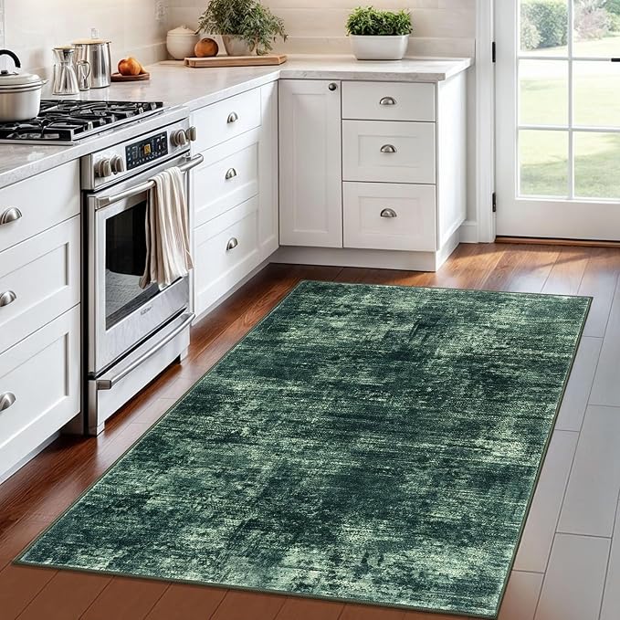 IOHOUZE Abstract Area Rug 4x6 Ft Washable Rugs - Image 3