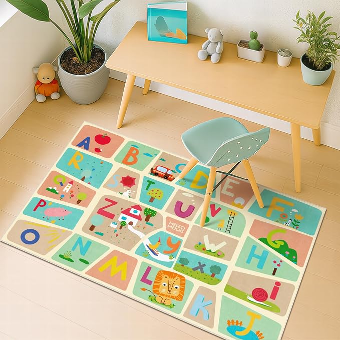 3x5 Alphabet Rug for Kids - Image 3