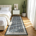 Ashen Washable 2x6 Runner Rugs for Hallway Kitchen Bedroom Beside Laundry Room by WelcometoBabovid