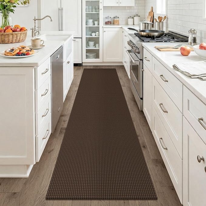 KOZYFLY Cotton Runners for Hallway 2x8, Washable Runner Rug, Woven Non Slip - Image 2