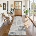 UERMEI 2x8 Washable Runner Rug for Hallway, Non Slip Low Pile Kitchen Carpet by UERMEI