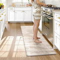 KIMODE Anti Fatigue Mats for Kitchen Floor, Farmhouse Kitchen Runner Rugs by StayinComfortCookwithJoy