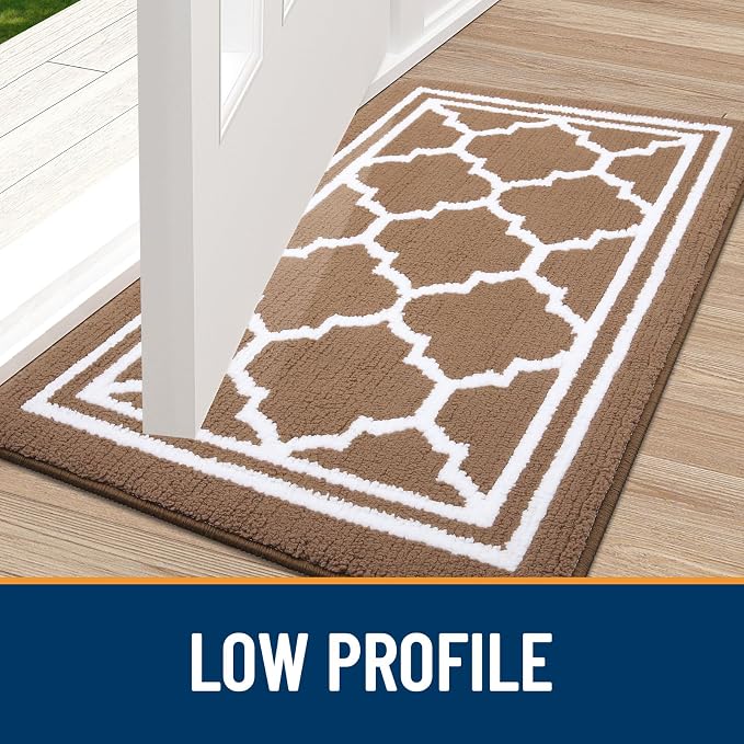 Buganda Long Indoor Door Mat, Dirt-Resistant and Absorbent Doormat, Low Profile - Image 3