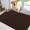 OLANLY Dog Door Mat for Muddy Paws 36x24, Ultra Absorbent Chenille Mud Doormat by OLANLY