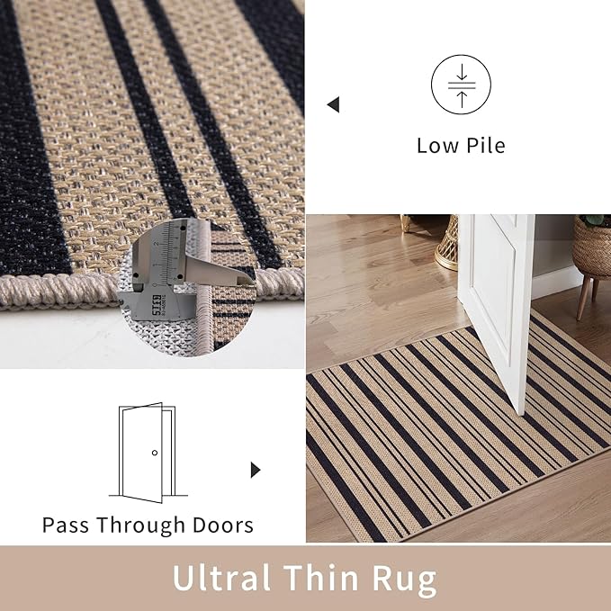 Tangsoo Modern Easy Jute Rug 2x4 Rug - Image 5