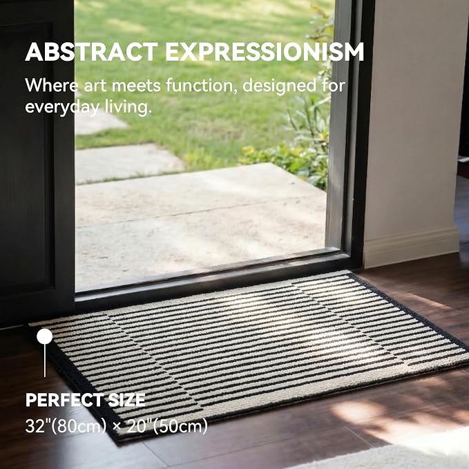 GRANNY SAYS Door Mat, Dirt Absorb Front Door Mat Outside Entrance, Low Profile - Image 3
