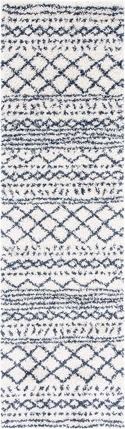 SAFAVIEH Arizona Shag Collection Runner Rug - Image 2