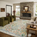 10x12 Area Rugs Living Room: Washable Rug Non Slip Stain Resistant Low Pile by palohom