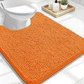 OLANLY Toilet Rugs U-Shaped 24x20, Extra Soft Absorbent Chenille Contour by OLANLY
