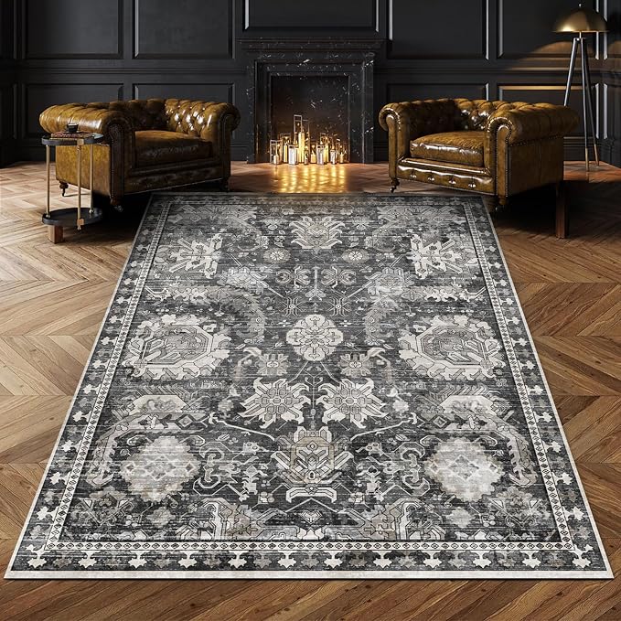 RUGSURE 5x7 Washable Area Rugs by RUGSURE
