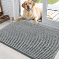OLANLY Dog Door Mat for Muddy Paws 36x24, Ultra Absorbent Chenille Mud Doormat by OLANLY