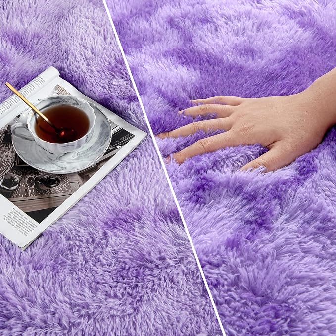 Deerhoo Soft Modern Shaggy Fluffy Carpets - Image 3