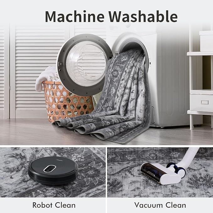 5x7 Ft Machine Washable Area Rugs - Image 8