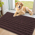 Smiry Dog Door Mat for Muddy Paws 40x24, Absorbent Dirt Trapper, Non-Slip by Smiry