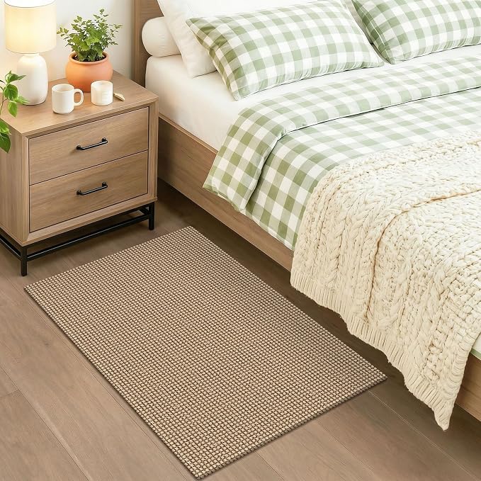 KOZYFLY Indoor Door Mat 2x3 ft Small Area Rugs Washable Front Door Mat Non Slip - Image 8