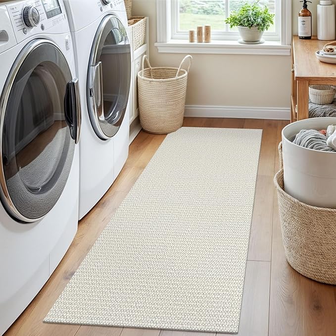 EARTHALL Woven Runner Rug 2x5 Ft Washable Runners - Image 7