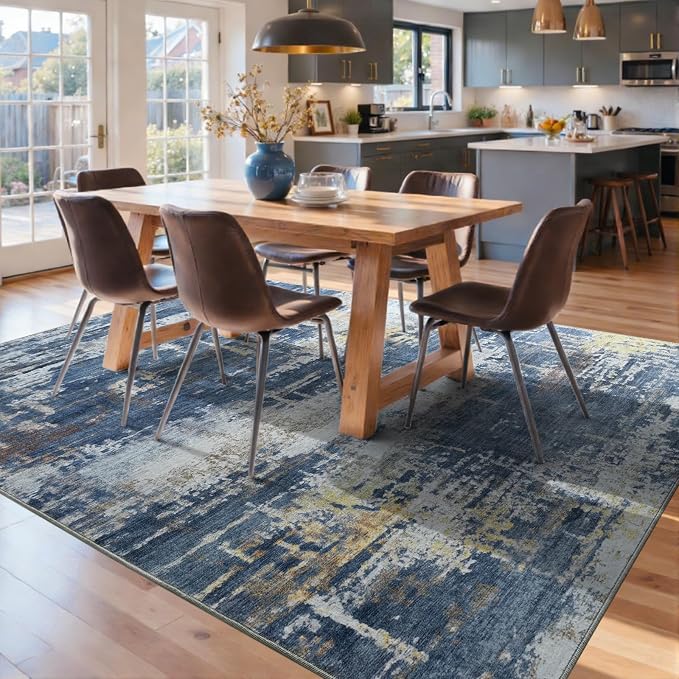 6x9 Ft Large Area Rugs for Living Room, Soft Non-Slip Washable Rugs Modern - Image 9