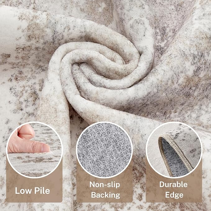 6ft Round Area Rug - Image 4