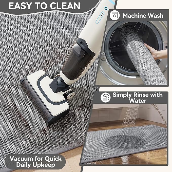 Kitchen Rugs Non-Slip and Washable, Kitchen Mats - Image 6