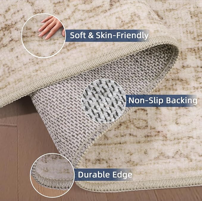 Washable Runner Rug 2x8 Runners - Image 3