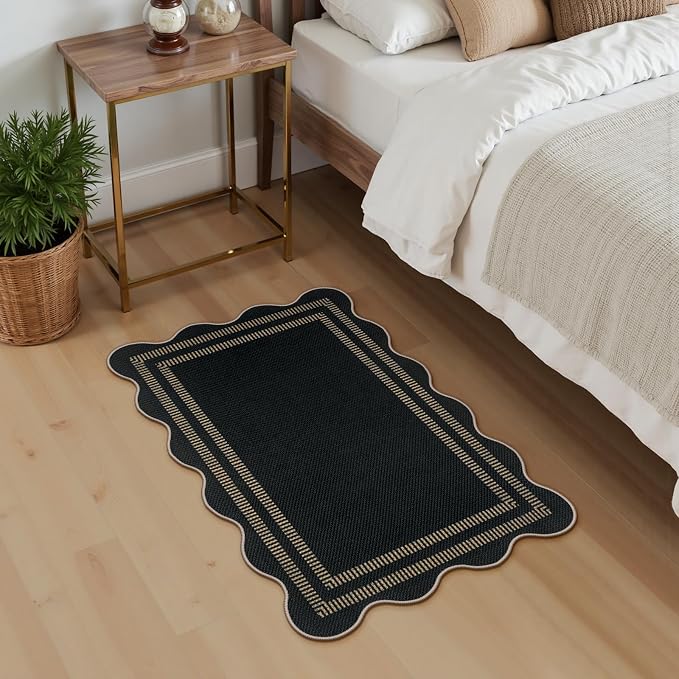 Easy Jute Outdoor Mats for Front Door, 2x3 Small Washable Kitchen Rugs - Image 8