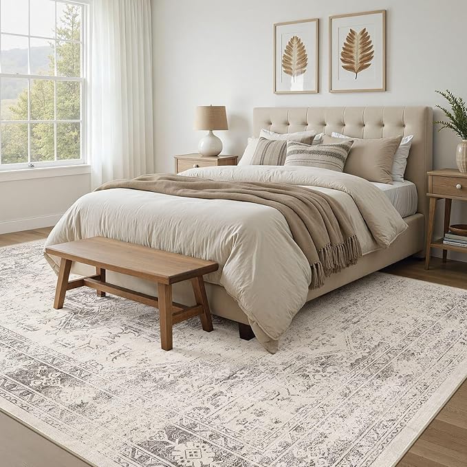 UERMEI 9x12 Area Rug Living Room Rugs - Image 3