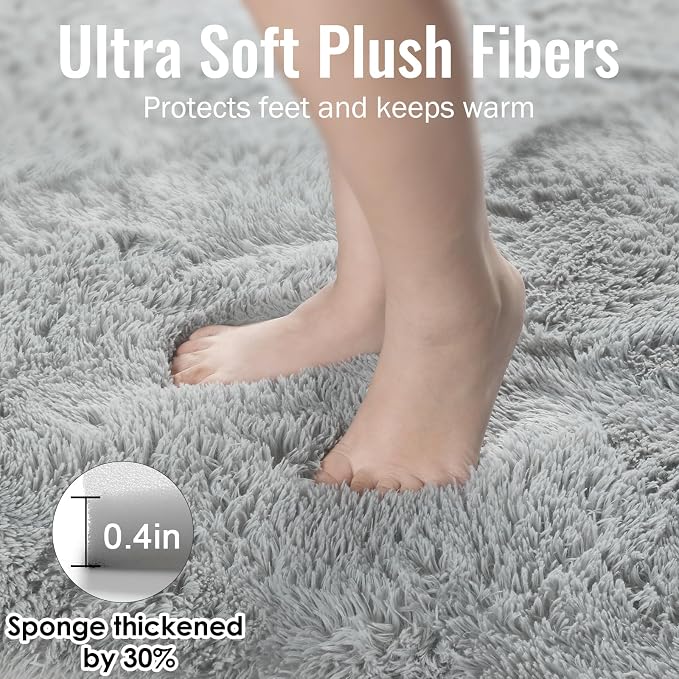 PAGISOFE Ultra Soft Fluffy Area Rugs - Image 2