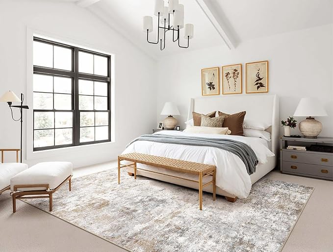 UERMEI 10x14 Area Rug Living Room Rugs - Image 9