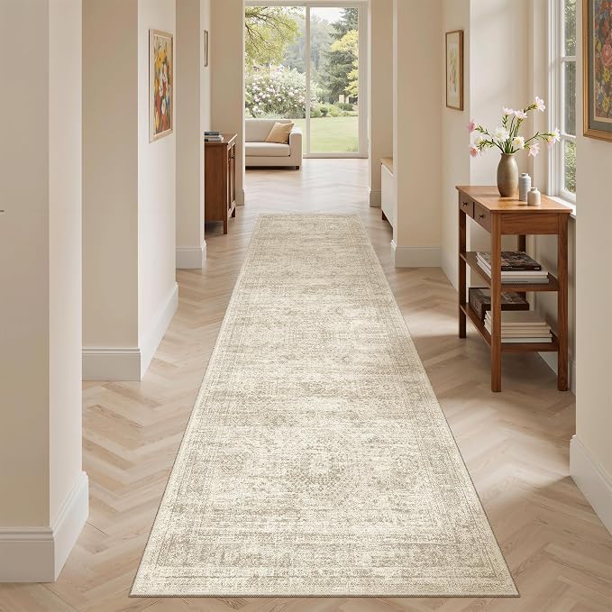 Soalmost Runner Rug 2'x8' Washable Non-Slip Runner Rugs - Image 2