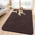 Smiry Dog Door Mat for Muddy Paws 59x35, Absorbent Dirt Trapper, Non-Slip by Smiry