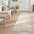 Toneed Entryway Runner Rug 2x6 for Hallway Kitchen, Washable Non-Slip Rug by Toneed