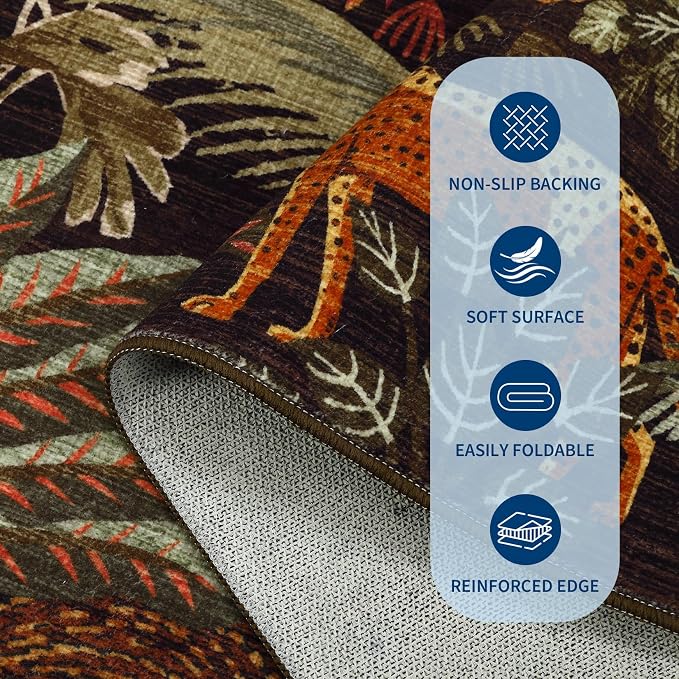 GarveeHome Round Area Rugs 6ft for Bedroom - Image 4