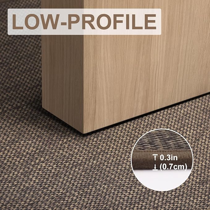 LEKEEPGO Long Door Mat 24"x59", Non Slip Door Mat Indoor Entrance, Rubber - Image 5
