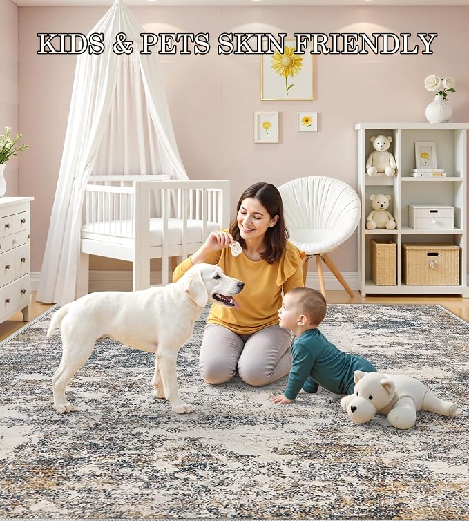 7x9 Washable Area Rugs - Image 8