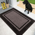 PURRUGS Dirt Trapping Door Mat 24" x 36", Non-Slip Machine Washable Entryway Rug by PURRUGS