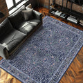 4x6 Area Rug for Bedroom Beside Rug, Laundry Room, Washable Non-Slip Low Pile by Unknown