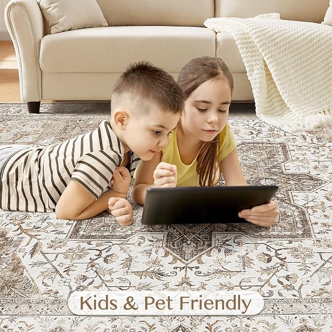 Tortania Area Rug Living Room Rugs - Image 6