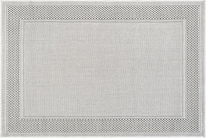 CAMILSON Easy Jute Rug 2x3, Indoor Outdoor Off-White Color Fiber Area Rugs - Image 2