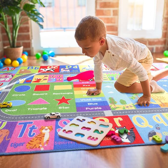 HOMORE Kids Rug, 6x9 Kids Educational Area Rugs - Image 6
