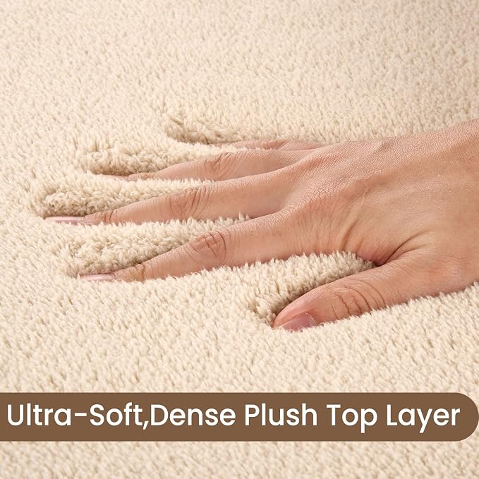 Sour Lemon 8x10 Area Rugs for Living Room, Soft Large Area Rug Fluffy Rugs for - Image 2