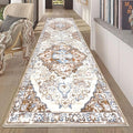 HEBE Hallway Runner Rug 2'8''x8' Washable Vintage Distressed Area Rugs Non Slip by HEBE